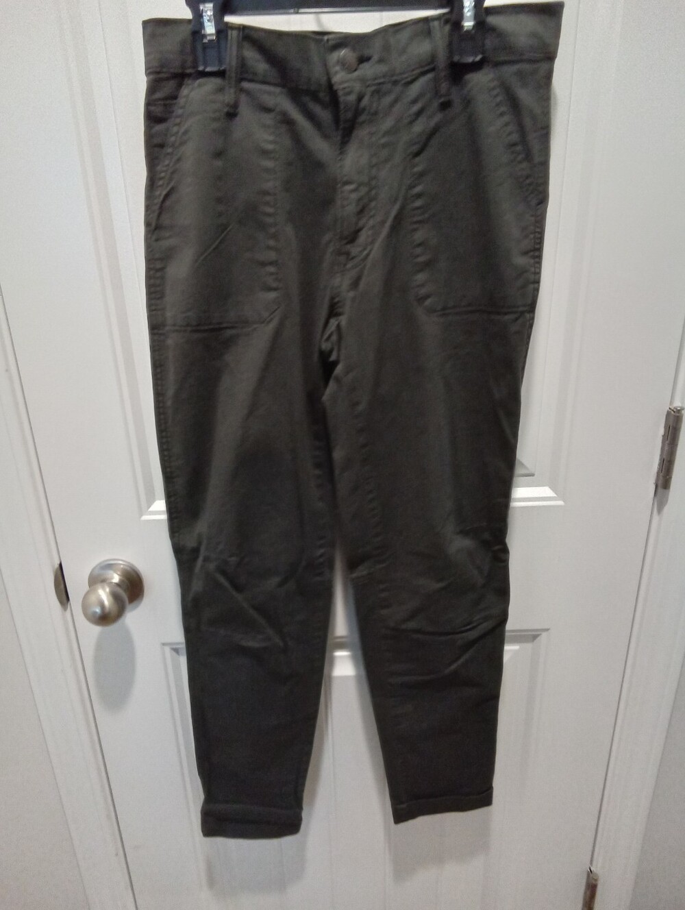 Lucky Brand Sz 2 Popular 2019 Olive Green Utility Style Cargo Skinny Leg Pant
